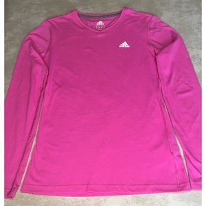 Raspberry athletic top